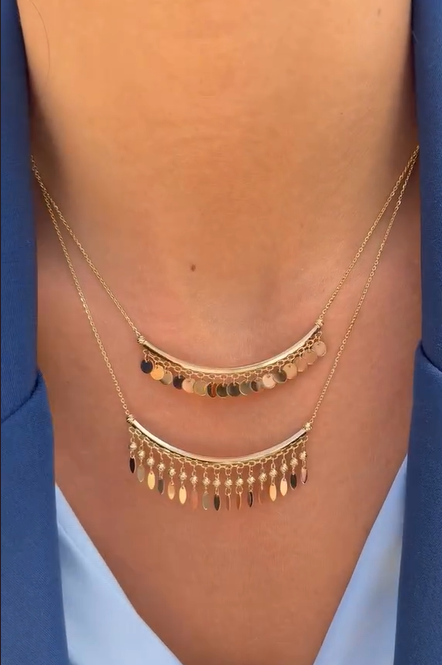 Calista Fringe Necklace