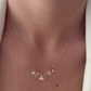 Lunessa Crystal Arc Necklace