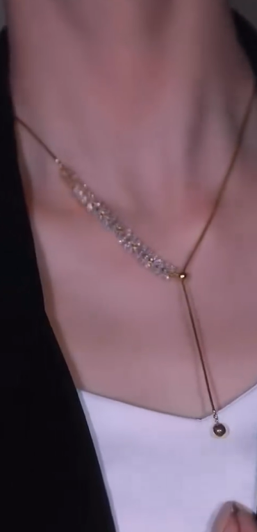 Golden Whispers Choker