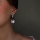 Noir Pearl Eclipse Earrings