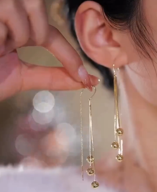 Stellar Sphere Dangle Earrings