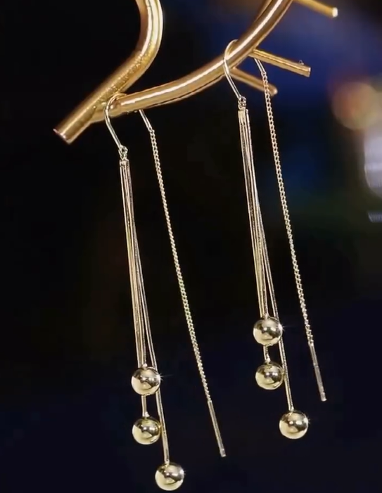 Stellar Sphere Dangle Earrings