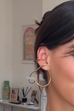 Glimmer Loop Earrings