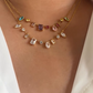 Elysian Multi-Gem Duo Necklace