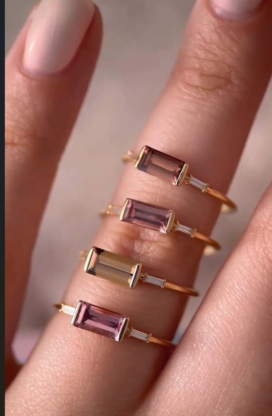 Baguette Bliss Ring