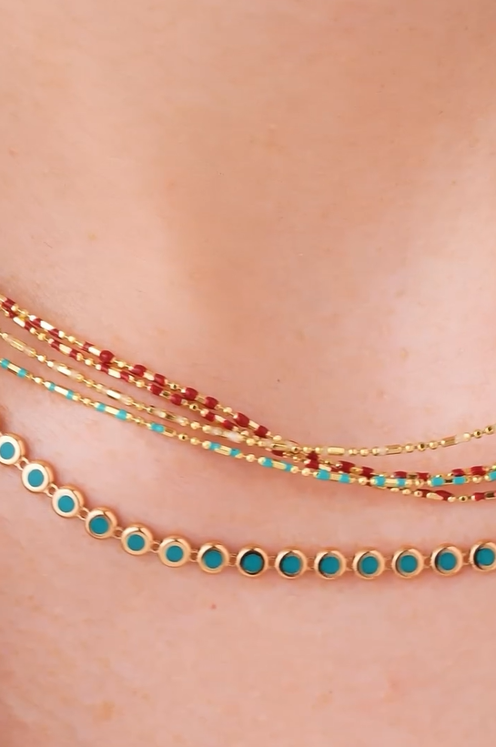 Sahara Breeze Layered Necklace