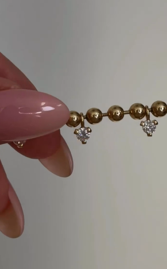 Glimmer Bead Necklace
