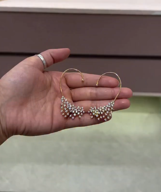 Starlit Wing Ear Cuffs