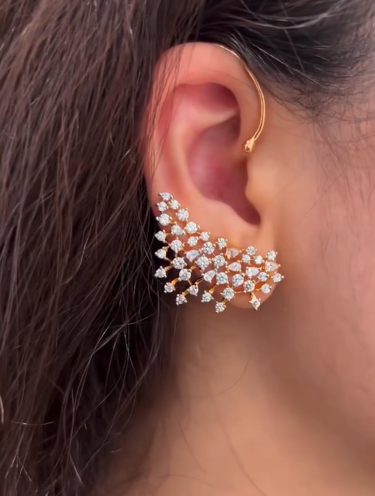 Starlit Wing Ear Cuffs