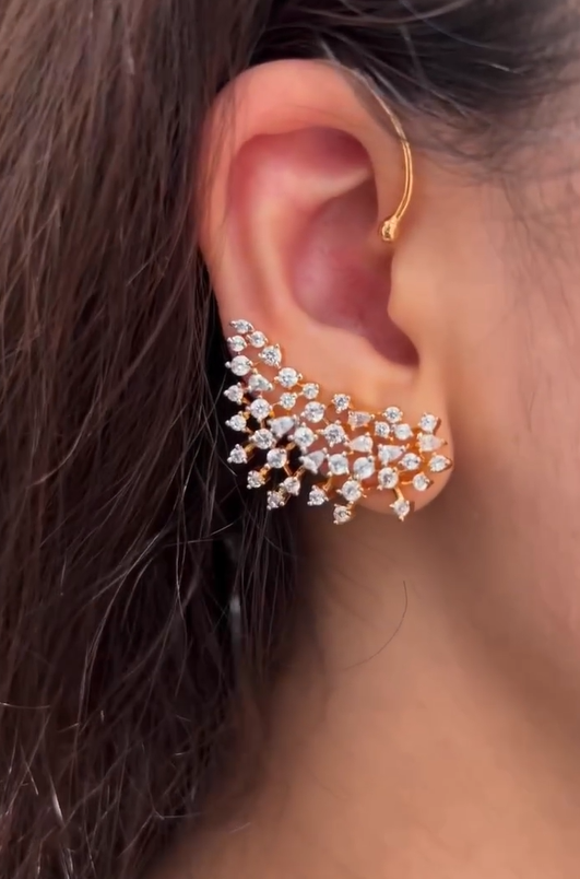 Starlit Wing Ear Cuffs