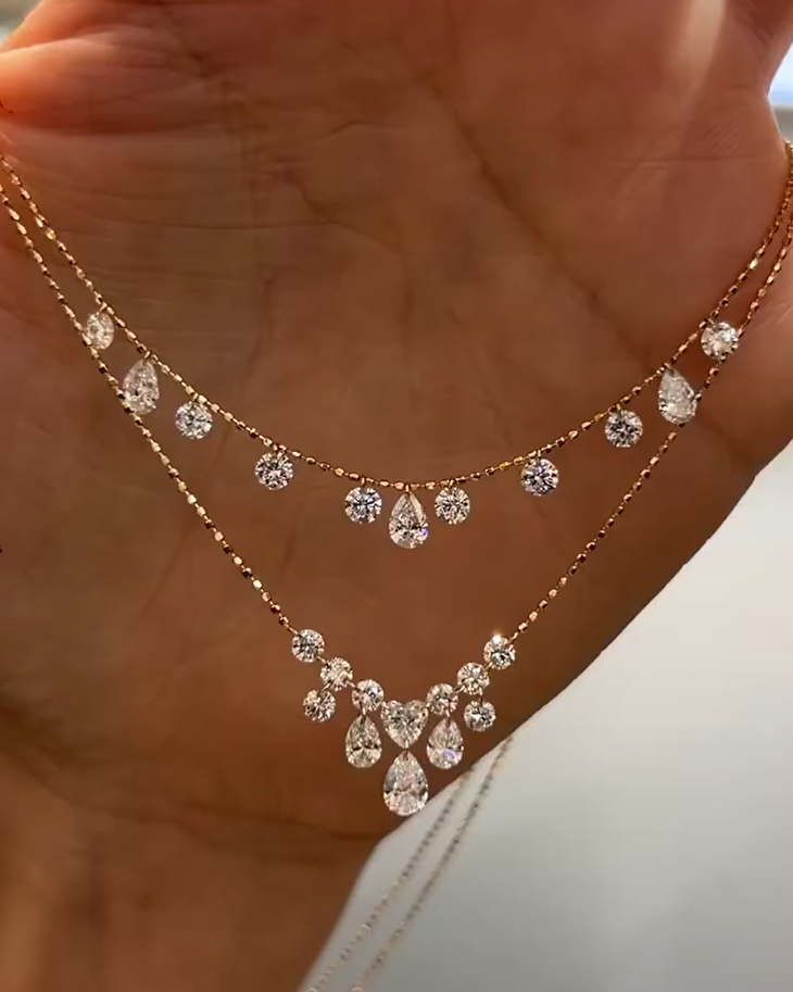 Moonveil Layered Necklace
