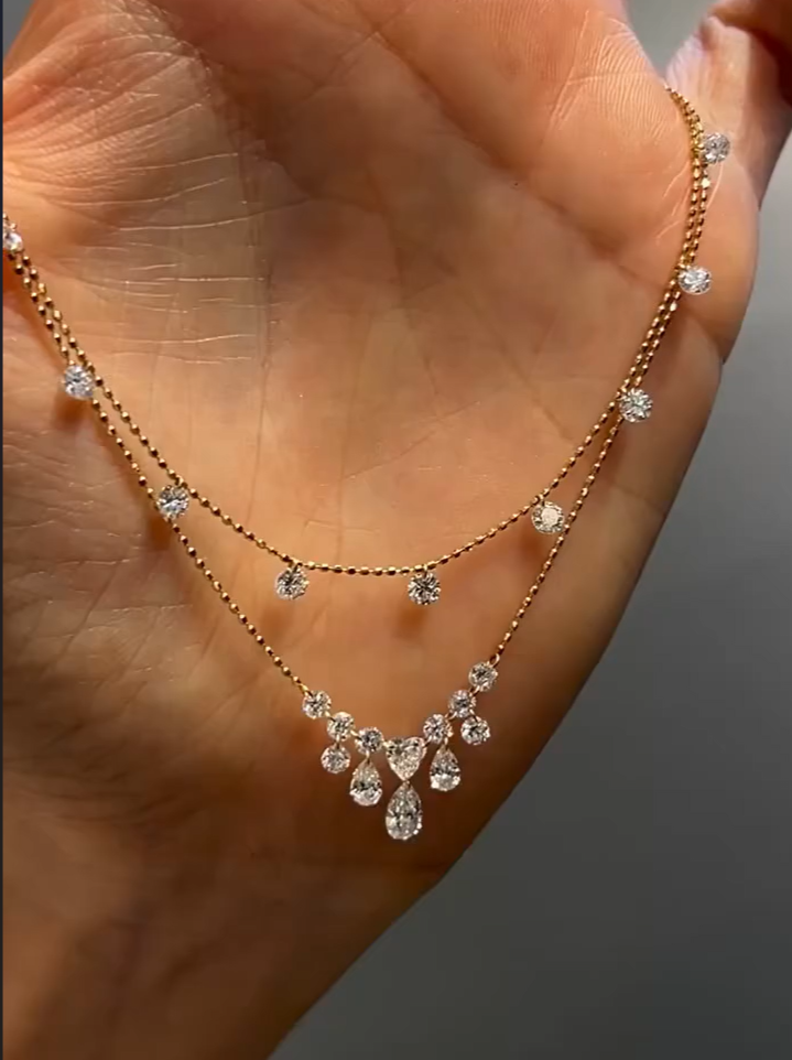 Moonveil Layered Necklace