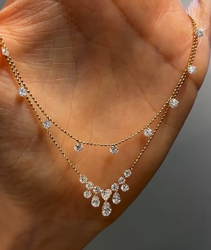 Moonveil Layered Necklace