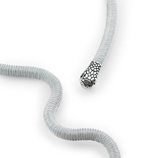 Venom Statement Snake Choker Necklace