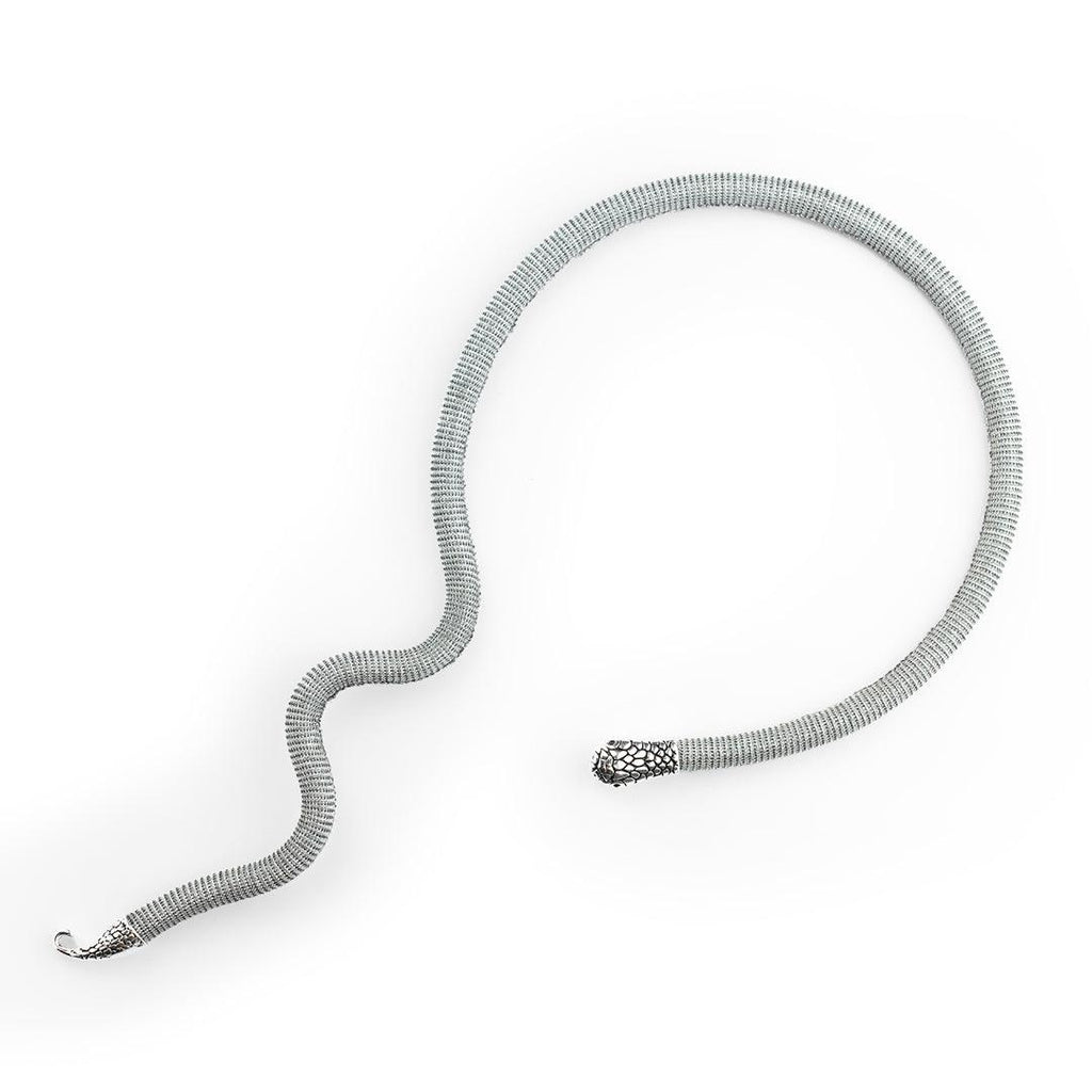 Venom Statement Snake Choker Necklace