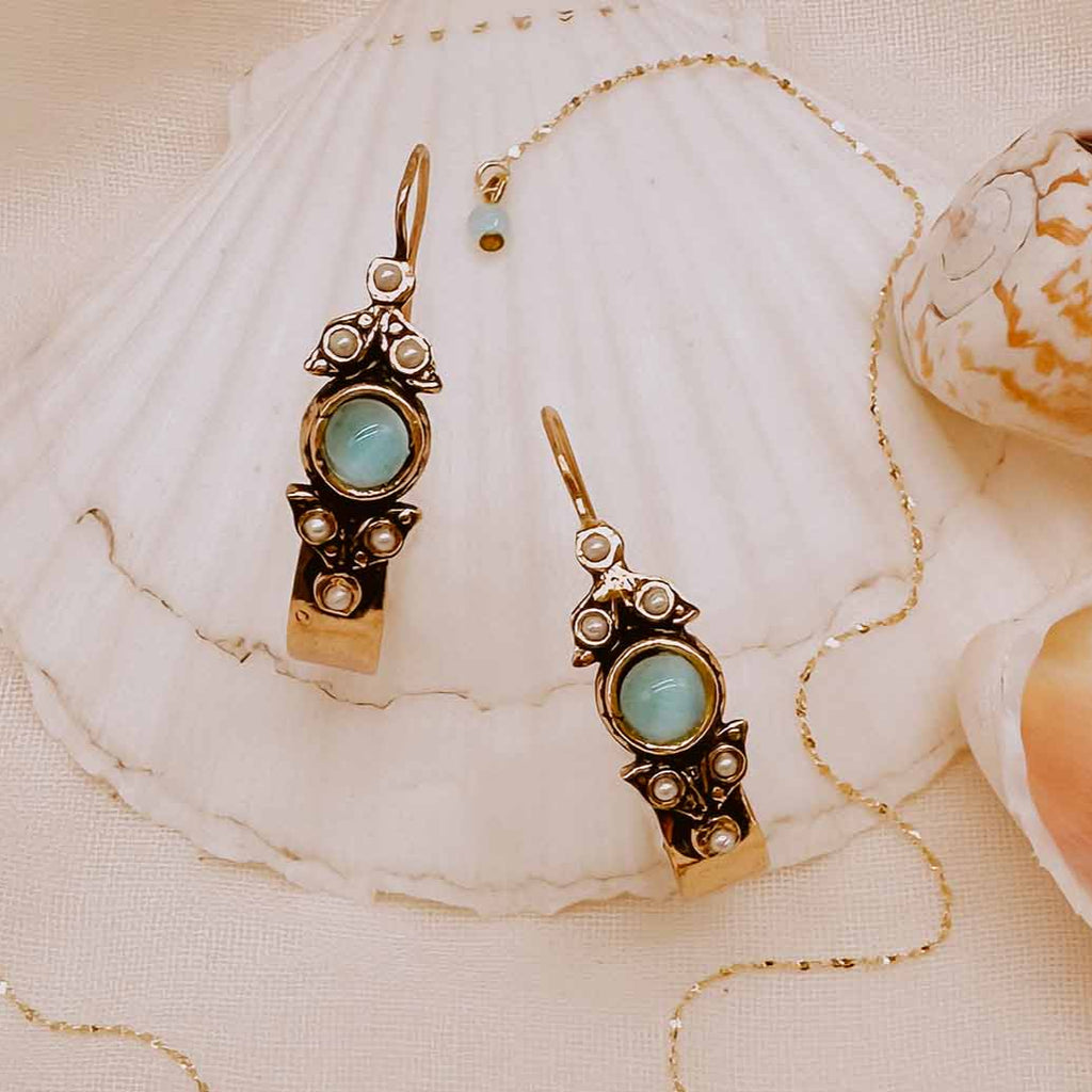 Elara Drape Earrings