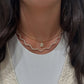 Mira Pear Drop Duo Necklace Set