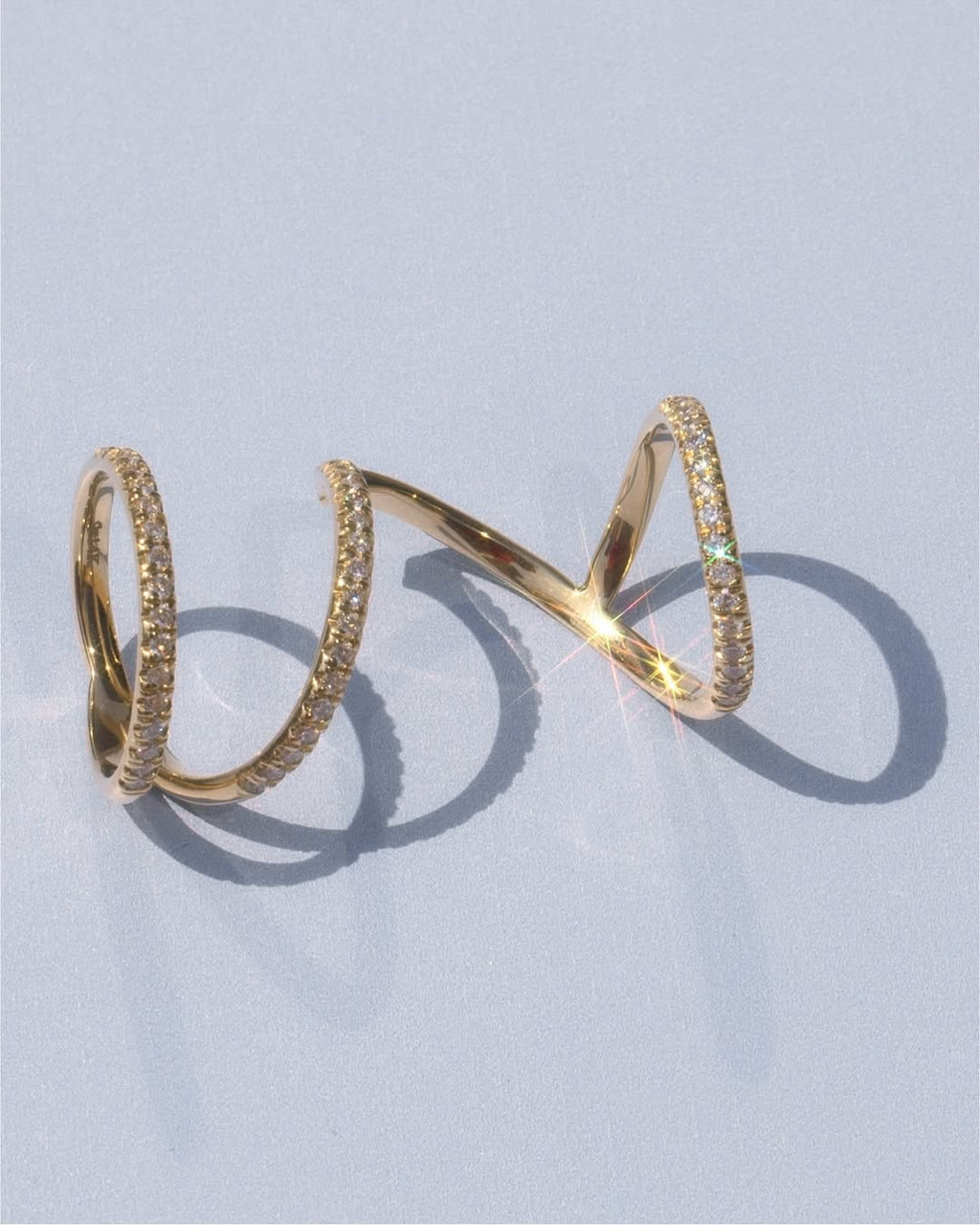 Solène Sparkle Band Ring