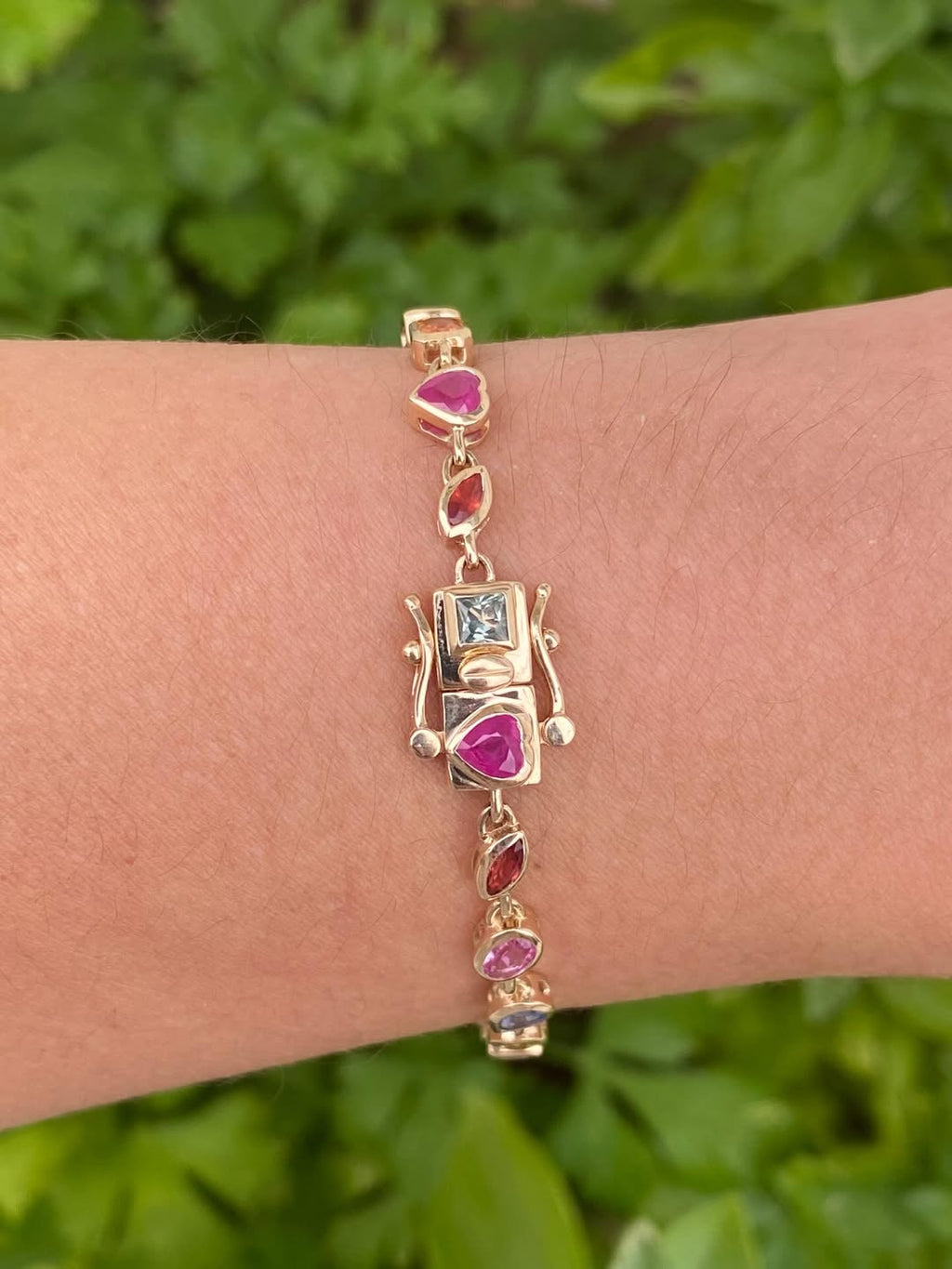 Vivienne Rainbow Bracelet (Size 2.4 Inch)