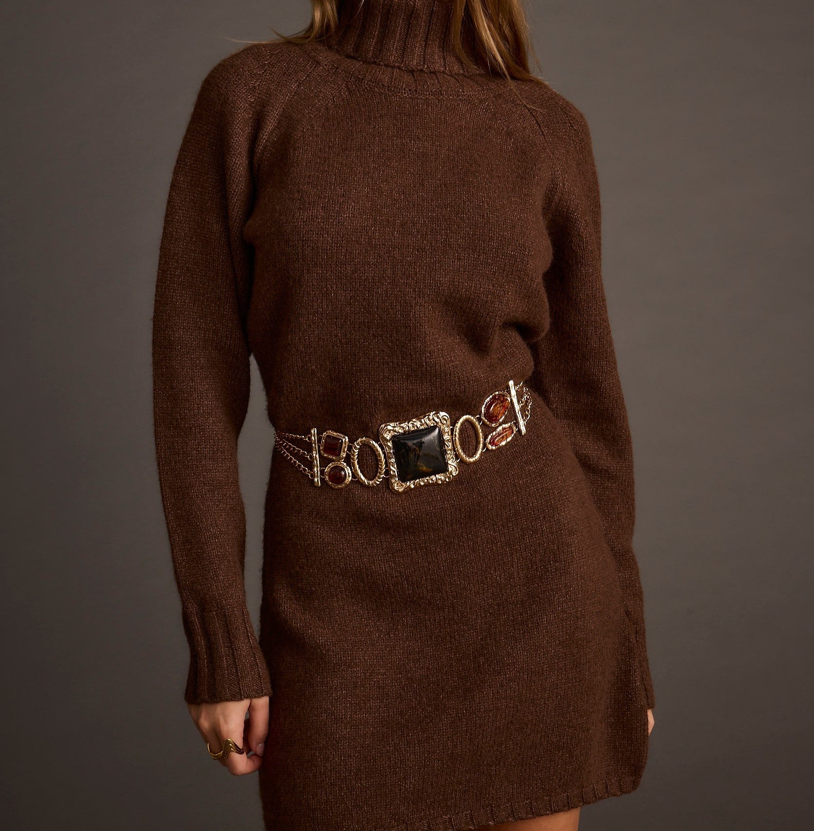 Valenra Stone Chain Belt