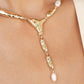 Inaya Sculpted Baroque Pearl Necklace
