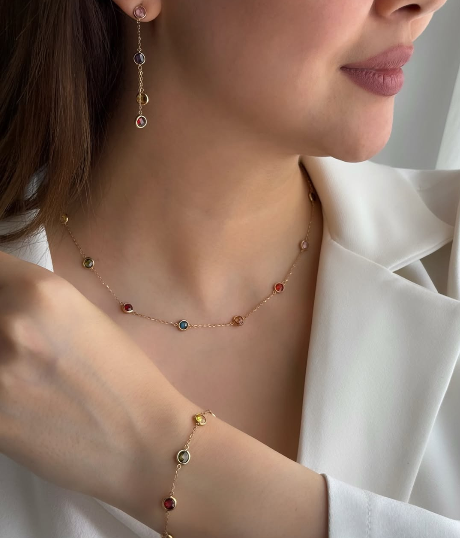 Color Drop Jewelry Set