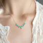 Floral Turquoise Bloom Necklace