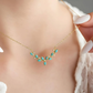Floral Turquoise Bloom Necklace