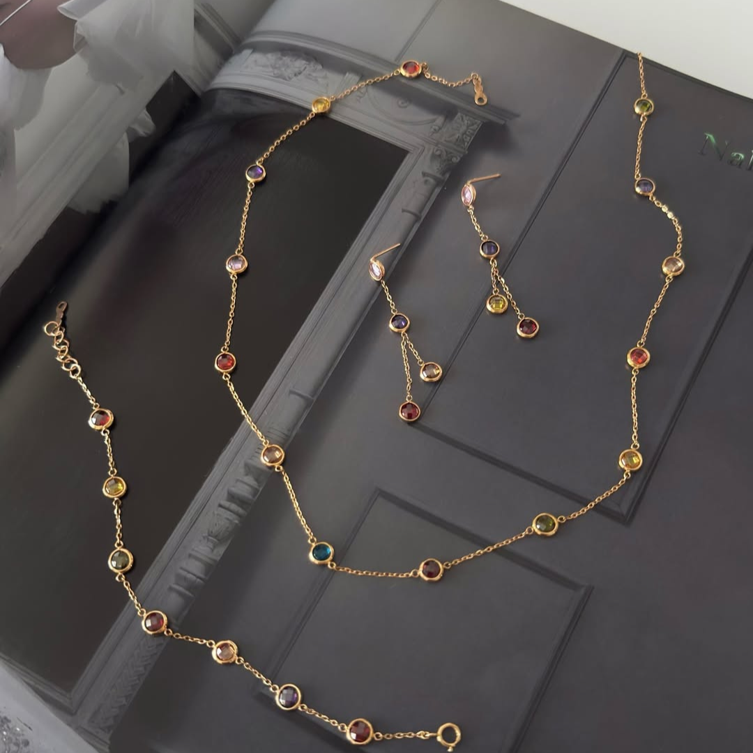 Color Drop Jewelry Set