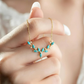 Floral Turquoise Bloom Necklace