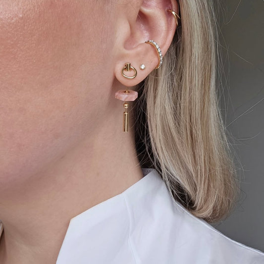 Geometric Dangle Earrings for Women