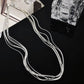 Starry Multi-Layer Tassel Chain Necklace