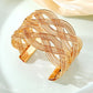 Isabella's Woven Gold Cuff
