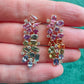 Amelia Rainbow Cascade Earrings