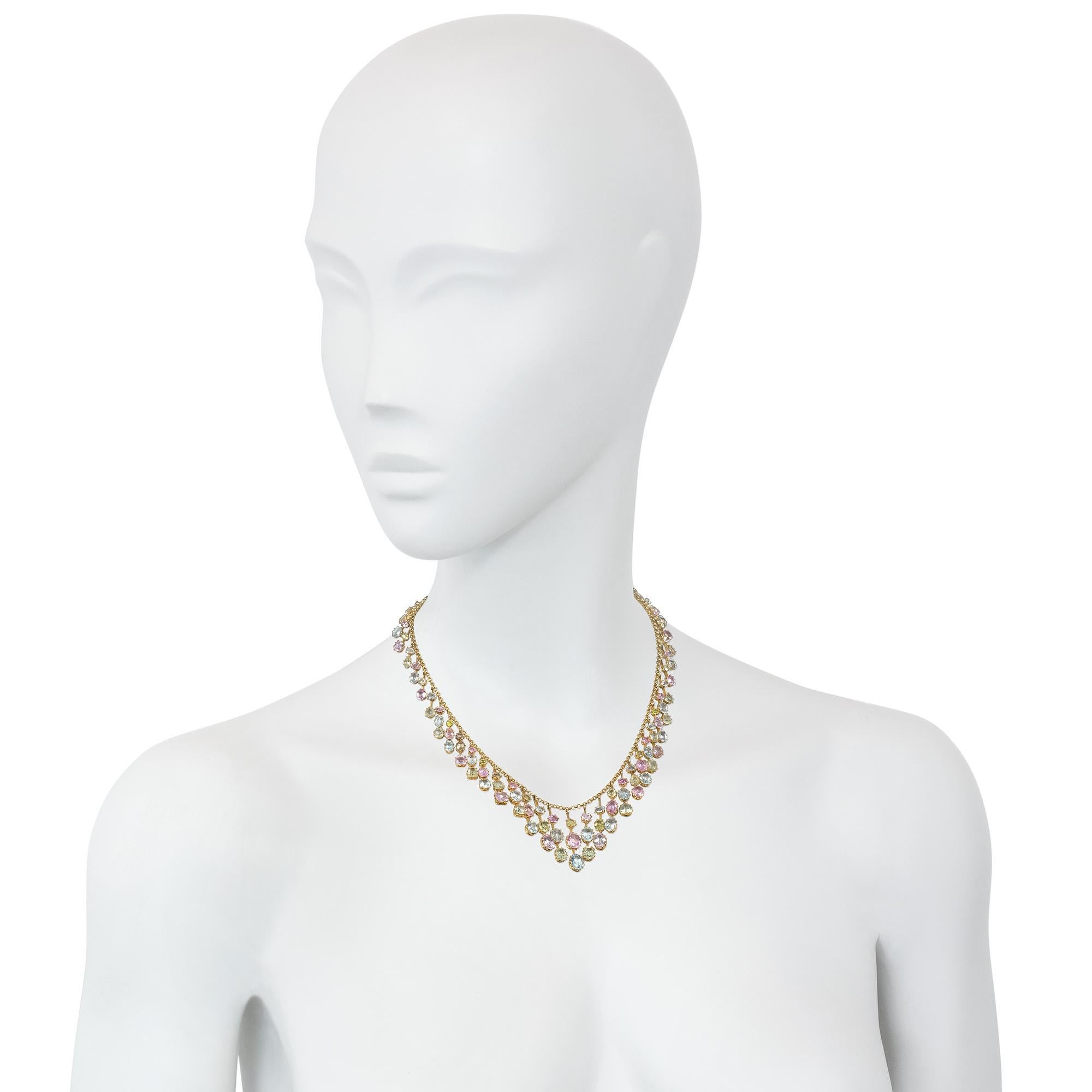Florette Drape Necklace