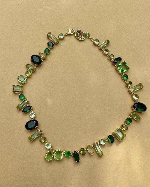 Veralya Stone Collar Necklace
