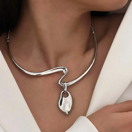 Sophia Silver Pendant Necklace for Women