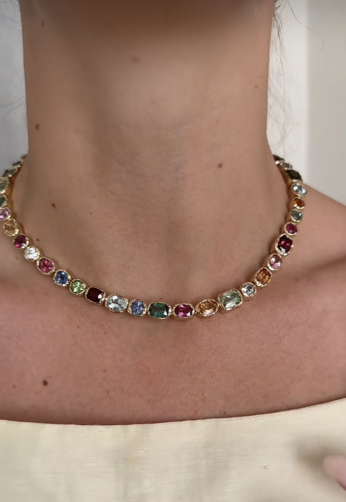 Prisma Multicolour Gemstone Necklace