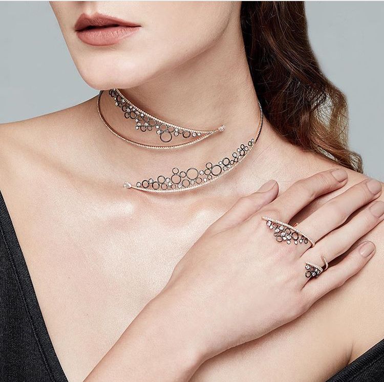 Crescent Constellation Choker
