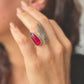 Leona Dual Flame Ring
