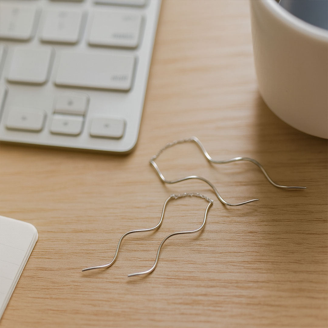 Sia Twisted tassel Earrings