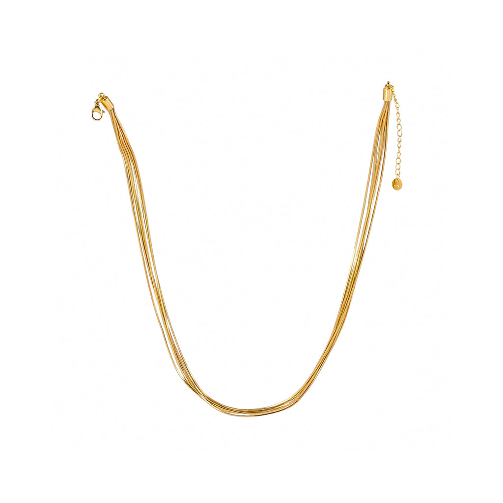 Starry Multi-Layer Tassel Chain Necklace