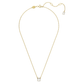 Classic Solitaire Pendant Necklaces Stainless Steel
