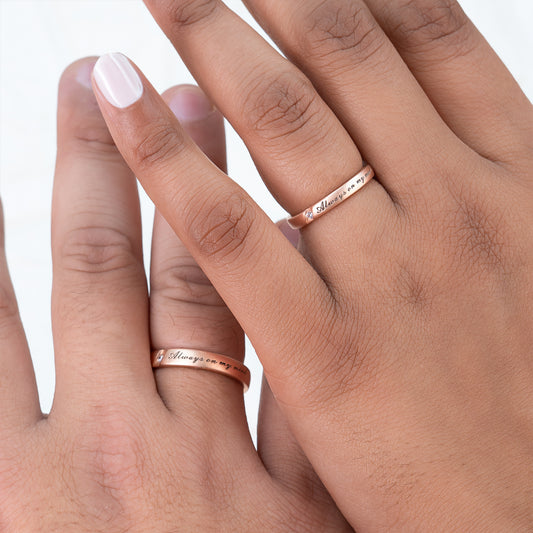 Noah’s Forever Bond Adjustable Ring For Couple