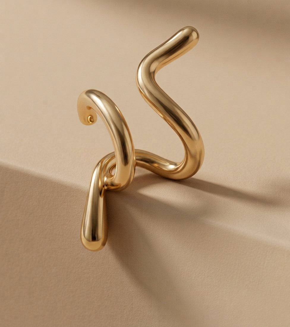 Serpelle Curve Ear Stack
