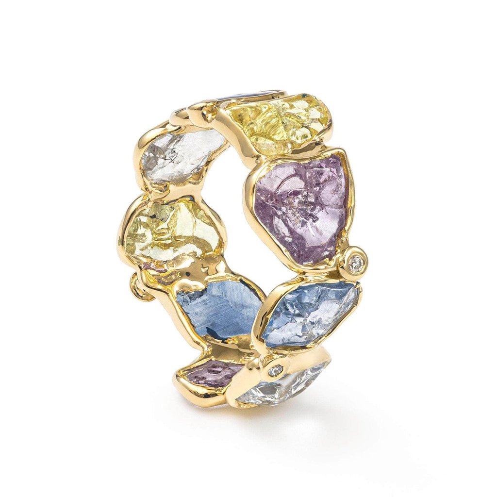 Pastel Prism Gold Ring