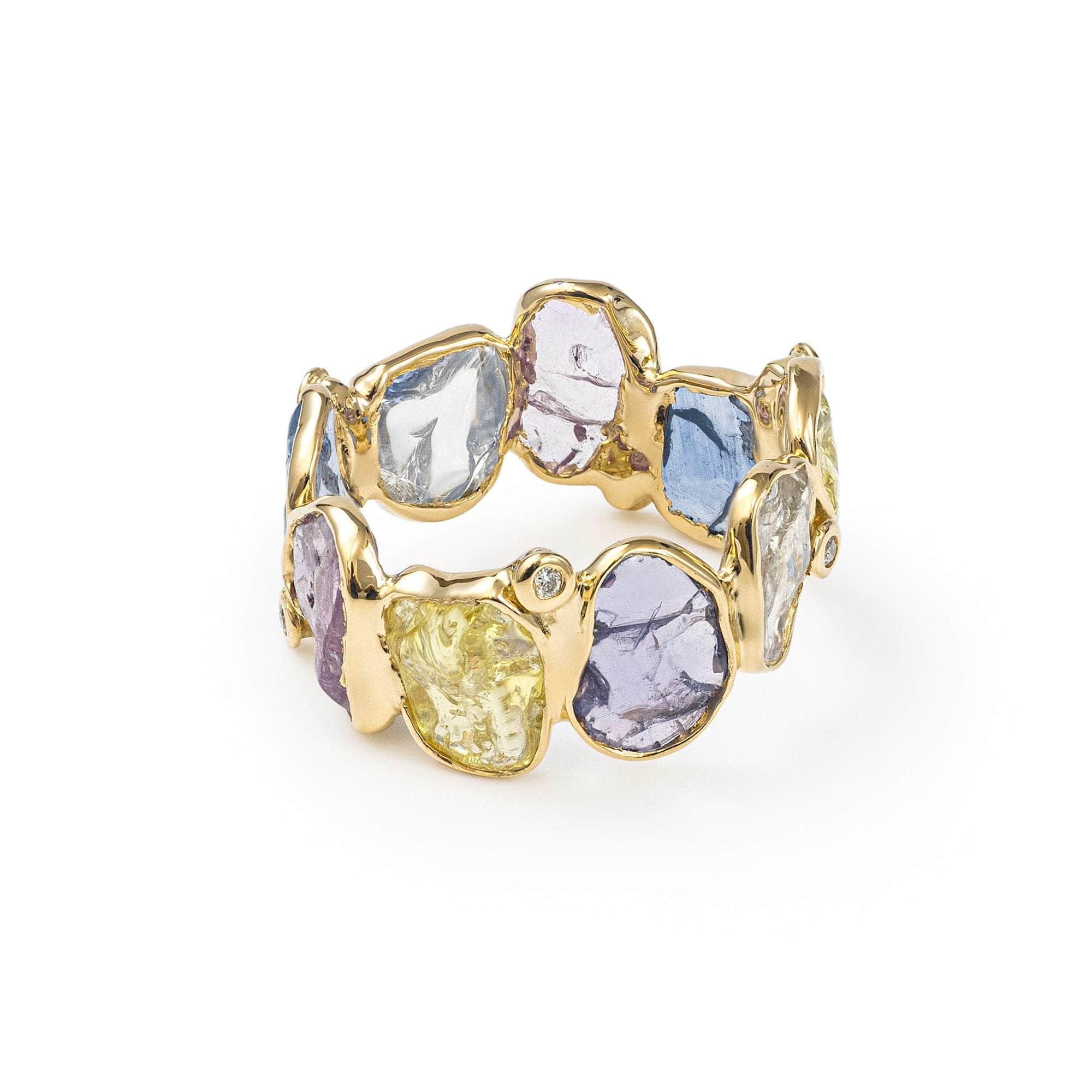 Pastel Prism Gold Ring