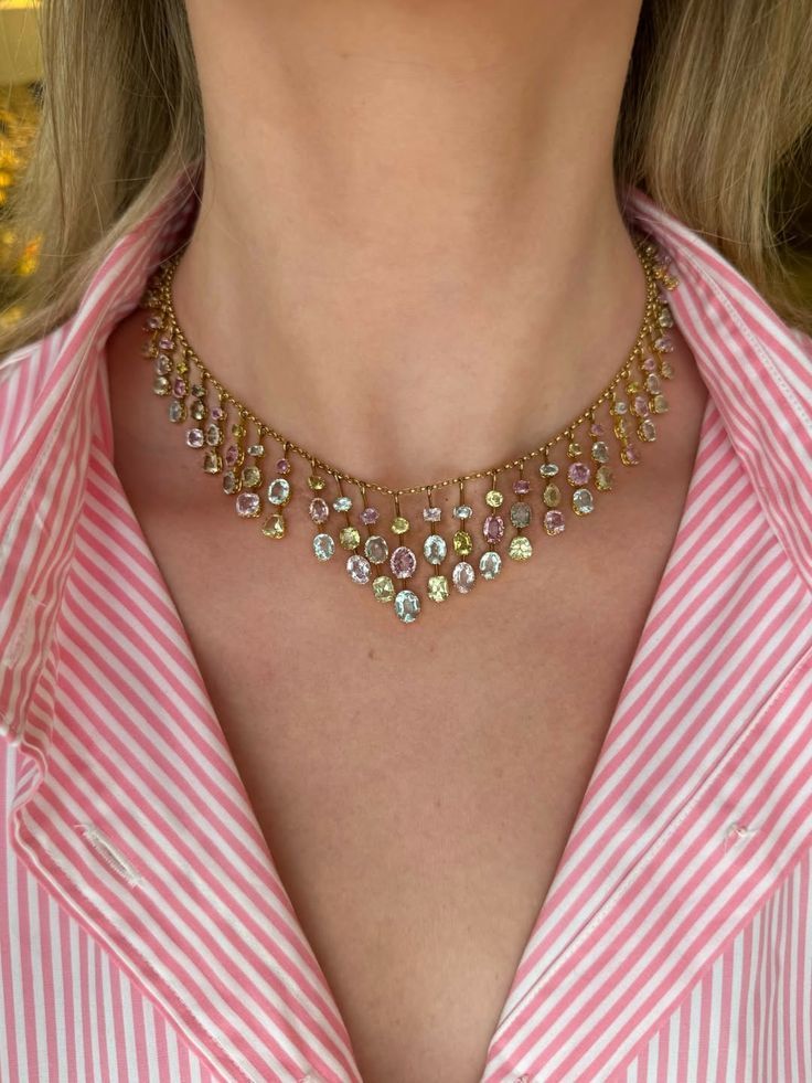 Florette Drape Necklace