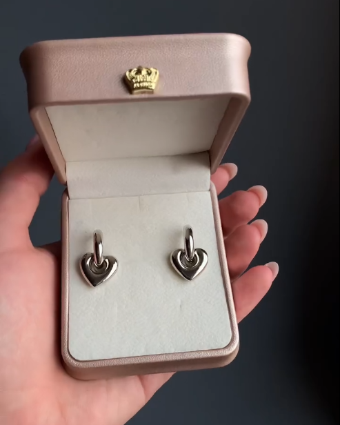 Amara Charm Hoop Earrings