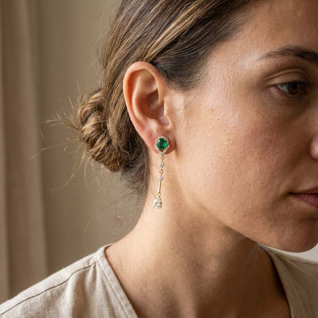 Verdelle Drop Earrings